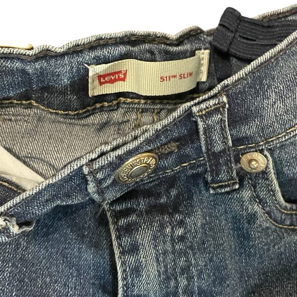 Boy's Levi Strauss & Co Blue Denim Jeans - Size 4 - Picture 5 of 7